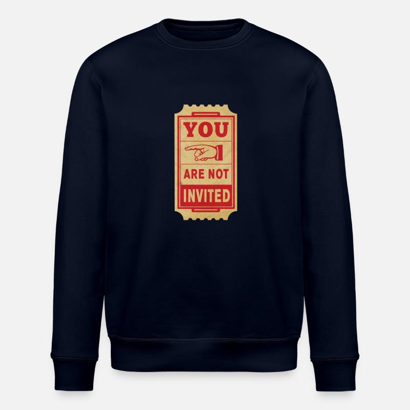 du bist nicht eingeladen - Stanley/Stella Unisex Bio-Sweatshirt ROLLER - Navy