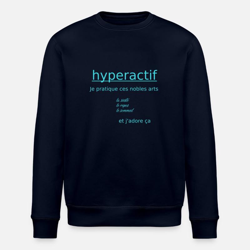 überaktiv - Stanley/Stella Unisex Bio-Sweatshirt ROLLER - Navy