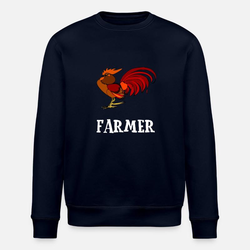 ferme - Sweat bio ROLLER Stanley/Stella Unisexe - marine