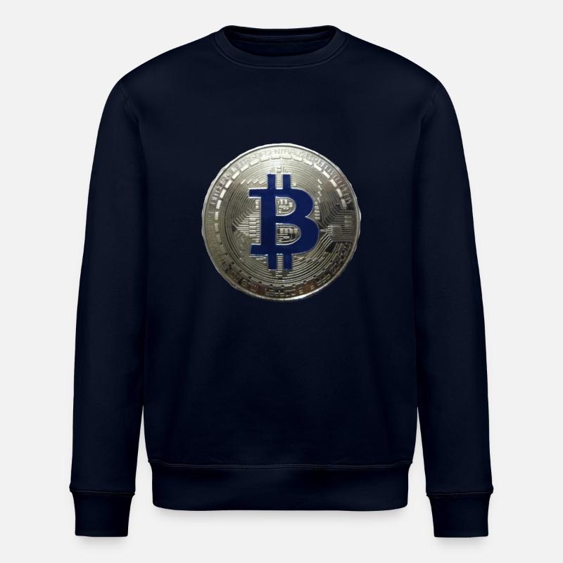 Crypto - Stanley/Stella ROLLER Unisex Organic Sweatshirt - navy