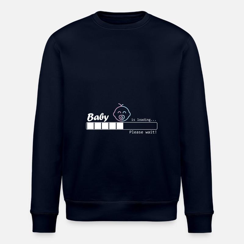 Baby is loading - Junge/Mädchen - Stanley/Stella Unisex Bio-Sweatshirt ROLLER - Navy