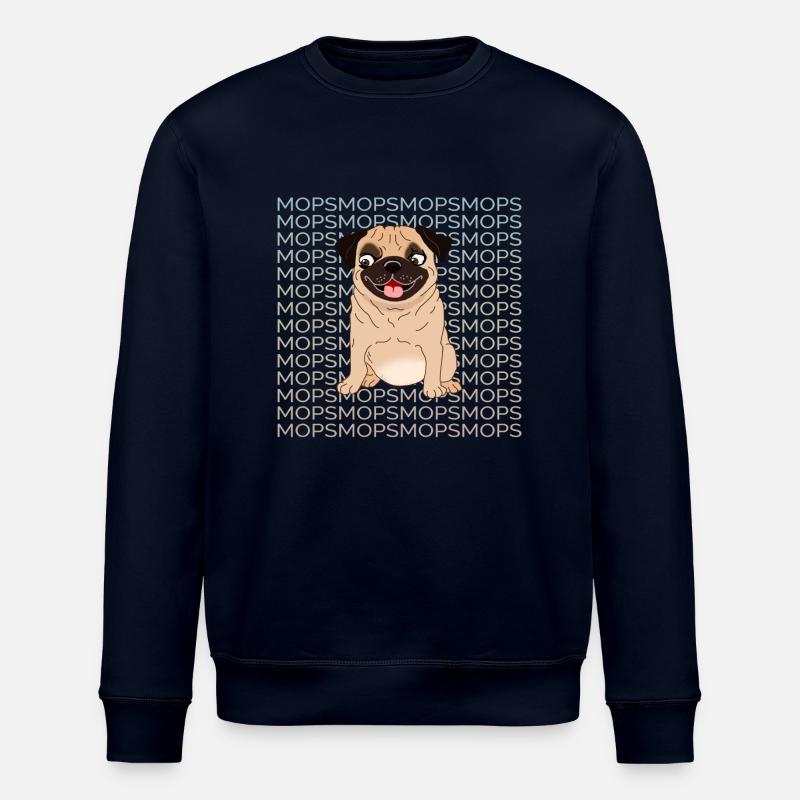 MOPS MOPS MOPS - Stanley/Stella Unisex Bio-Sweatshirt ROLLER - Navy