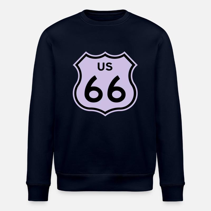 Route 66 - Sweat bio ROLLER Stanley/Stella Unisexe - marine