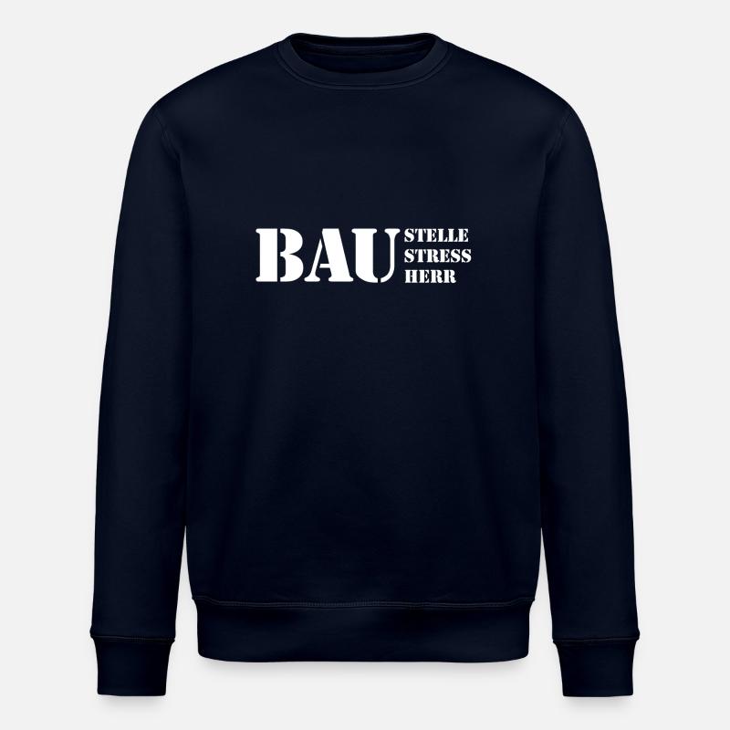 Bauherr Bauhelfer - Stanley/Stella Unisex Bio-Sweatshirt ROLLER - Navy