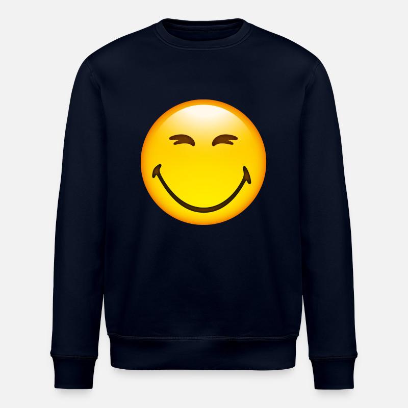 Smiley Happy - Sweat bio ROLLER Stanley/Stella Unisexe - marine
