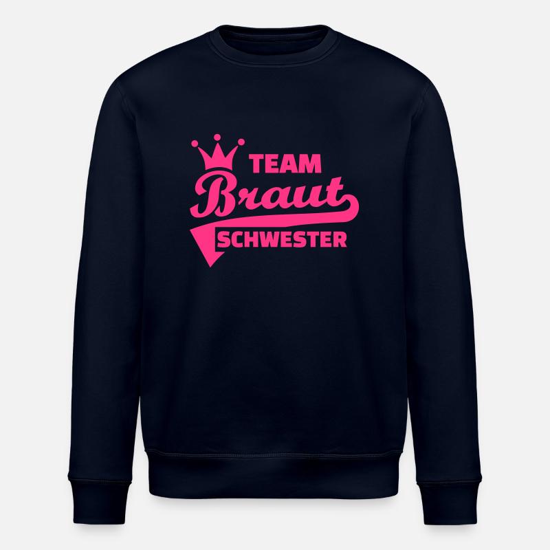 Team Braut - Stanley/Stella Unisex Bio-Sweatshirt ROLLER - Navy