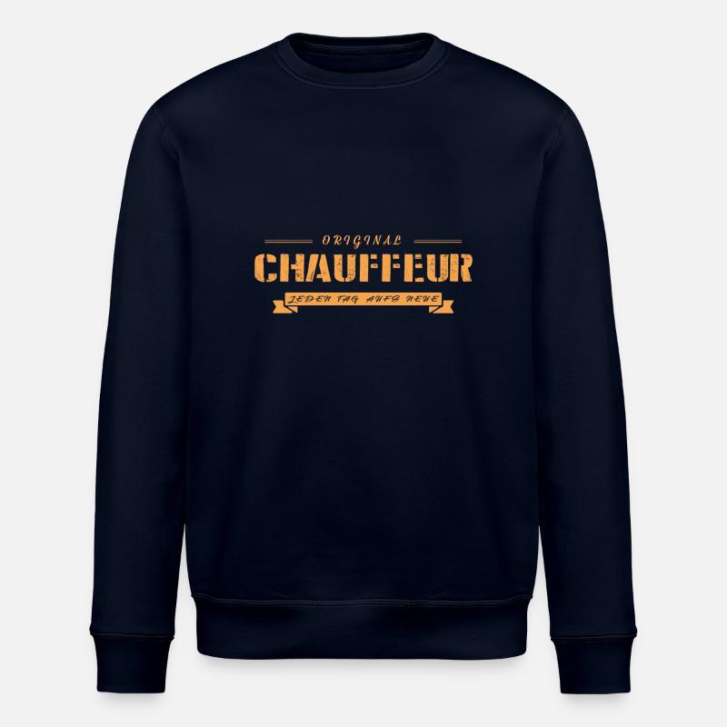 Der echte Chauffeur - Stanley/Stella Unisex Bio-Sweatshirt ROLLER - Navy