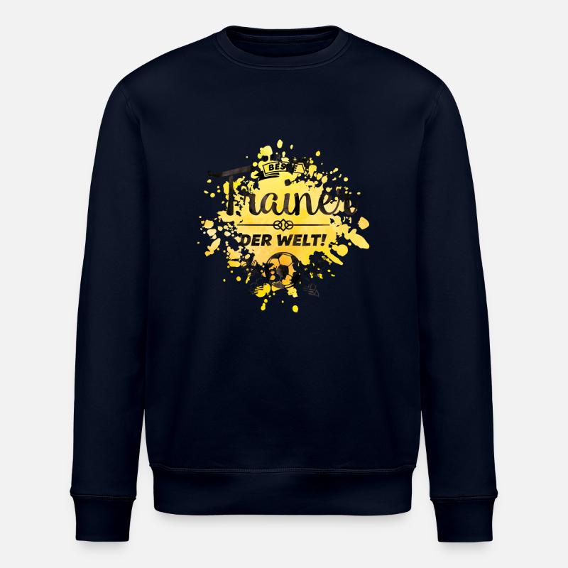 bester trainer fußball - Stanley/Stella Unisex Bio-Sweatshirt ROLLER - Navy