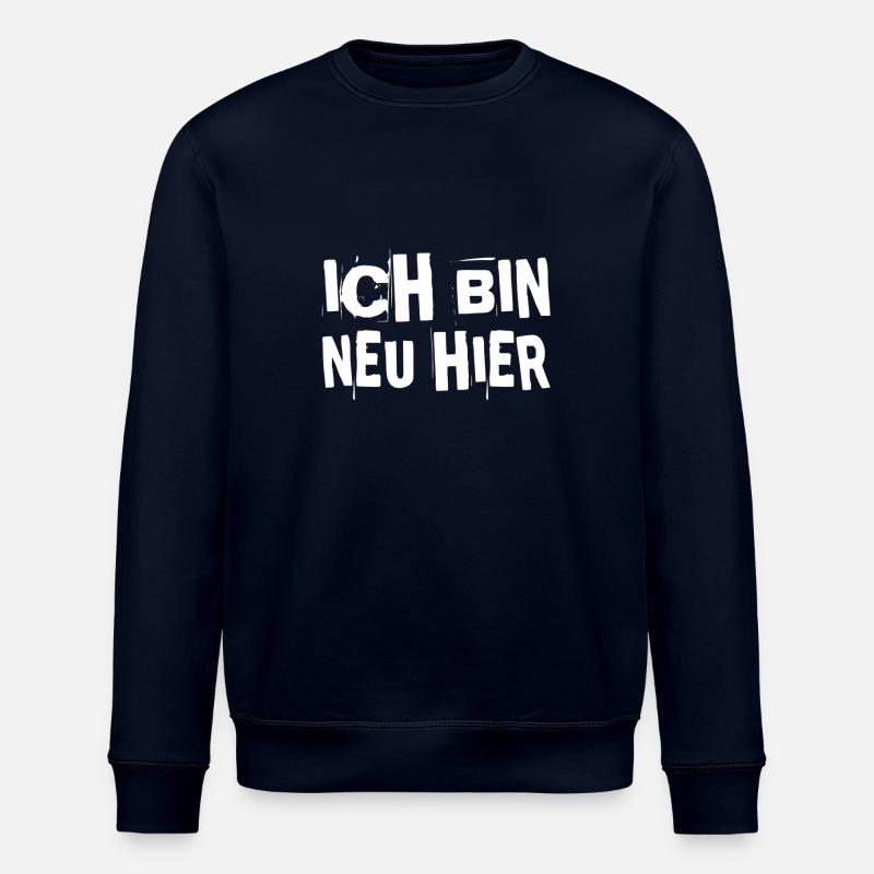 hier bin ich neu - Stanley/Stella Unisex Bio-Sweatshirt ROLLER - Navy