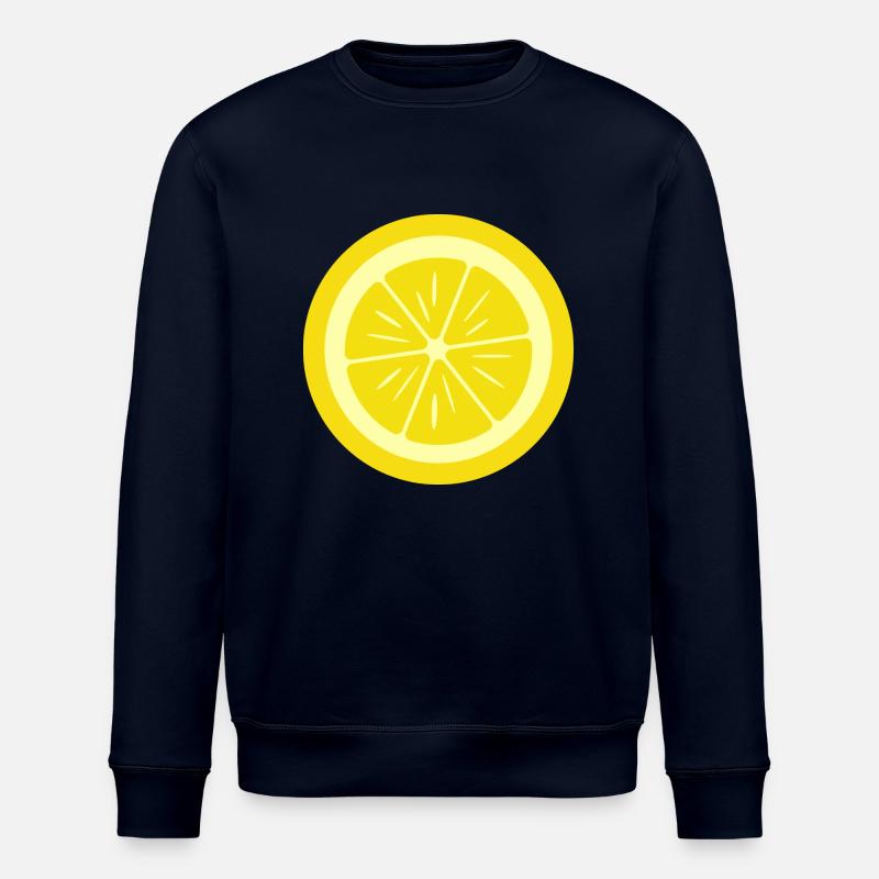 Zitronen geschnitten - Stanley/Stella Unisex Bio-Sweatshirt ROLLER - Navy
