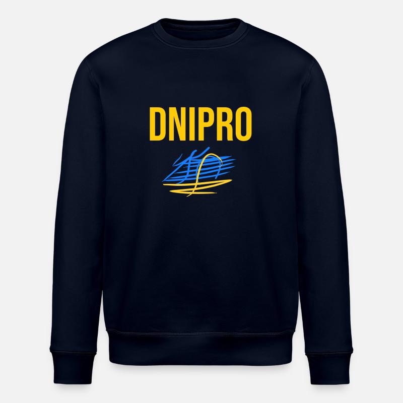 Dnipro Ukraine Dnipro Ukraina - Stanley/Stella ROLLER Unisex Organic Sweatshirt - navy