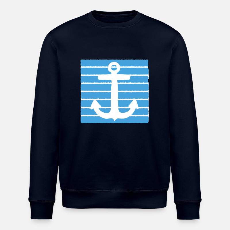 Maritim - Anker - Stanley/Stella Unisex Bio-Sweatshirt ROLLER - Navy
