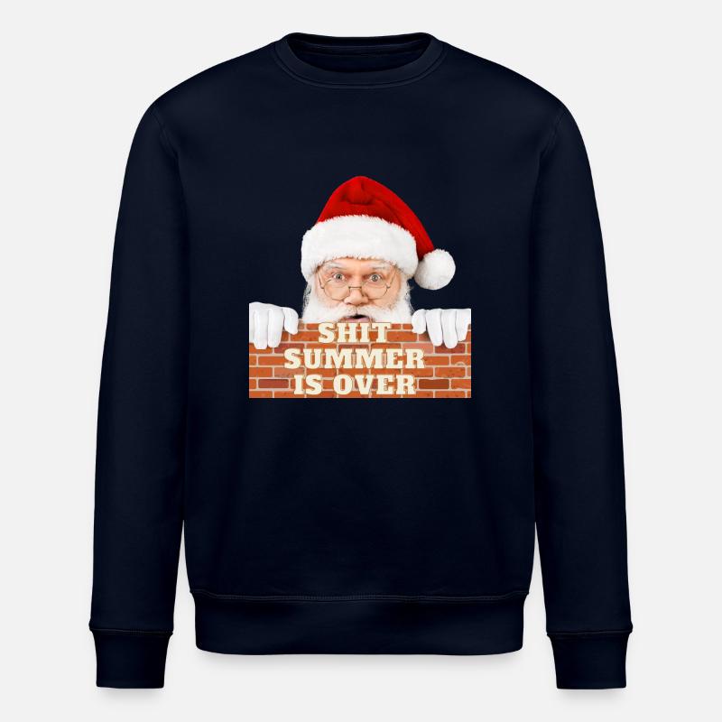 Shit, Summer is over - Stanley/Stella Unisex Bio-Sweatshirt ROLLER - Navy