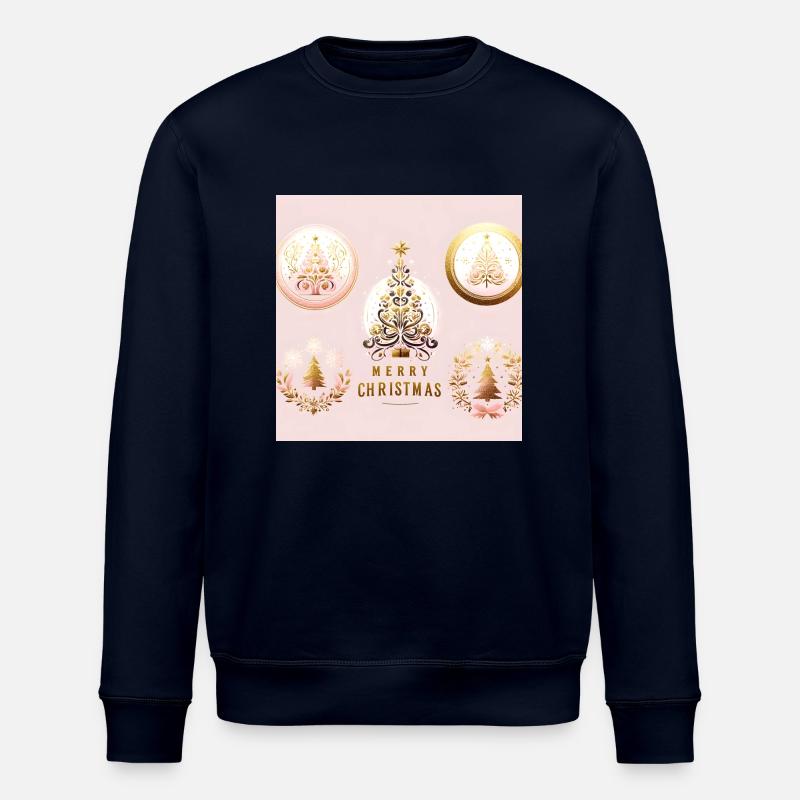 Frohe Weihnachten - Stanley/Stella Unisex Bio-Sweatshirt ROLLER - Navy