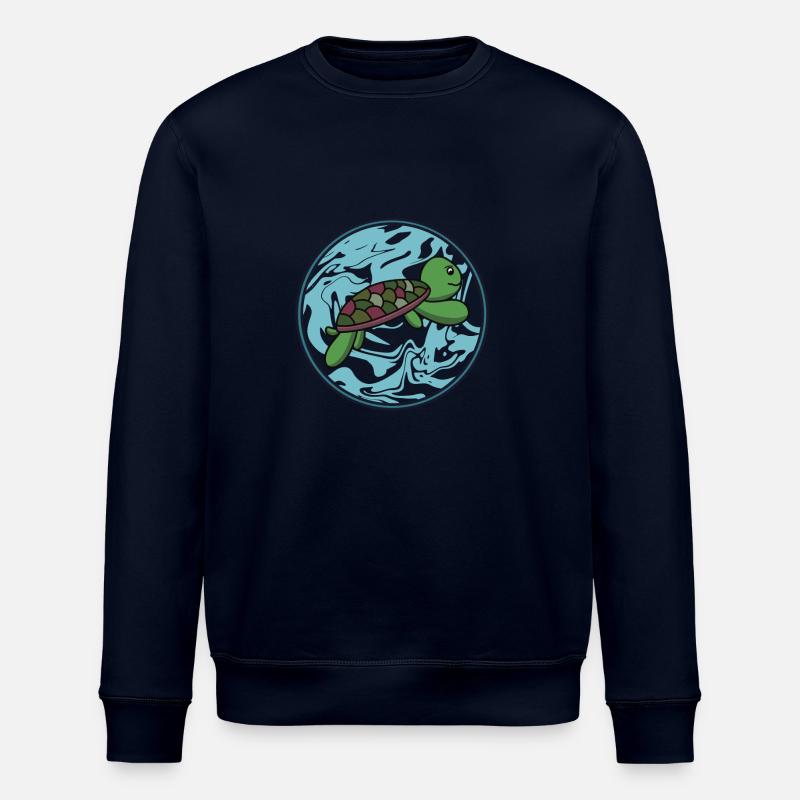 Schildkröte - Stanley/Stella Unisex Bio-Sweatshirt ROLLER - Navy