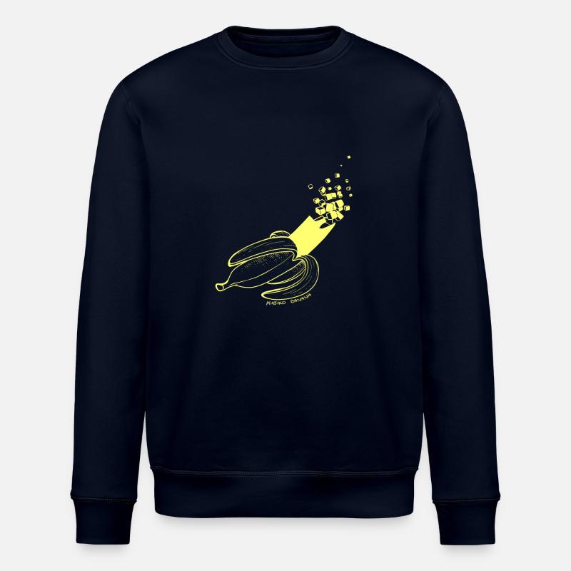 Kubiko Banana - Sweat bio ROLLER Stanley/Stella Unisexe - marine