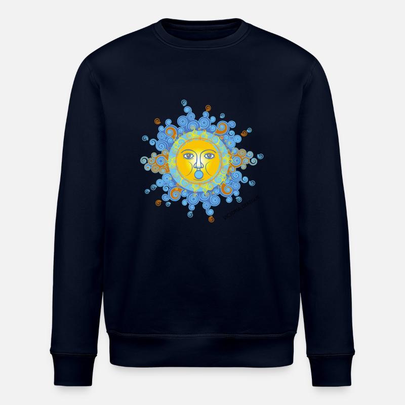 Wintersonnenwende 02 - Stanley/Stella Unisex Bio-Sweatshirt ROLLER - Navy