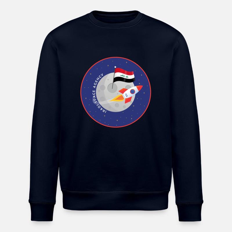 Irakische Raumfahrtbehörde - Stanley/Stella Unisex Bio-Sweatshirt ROLLER - Navy