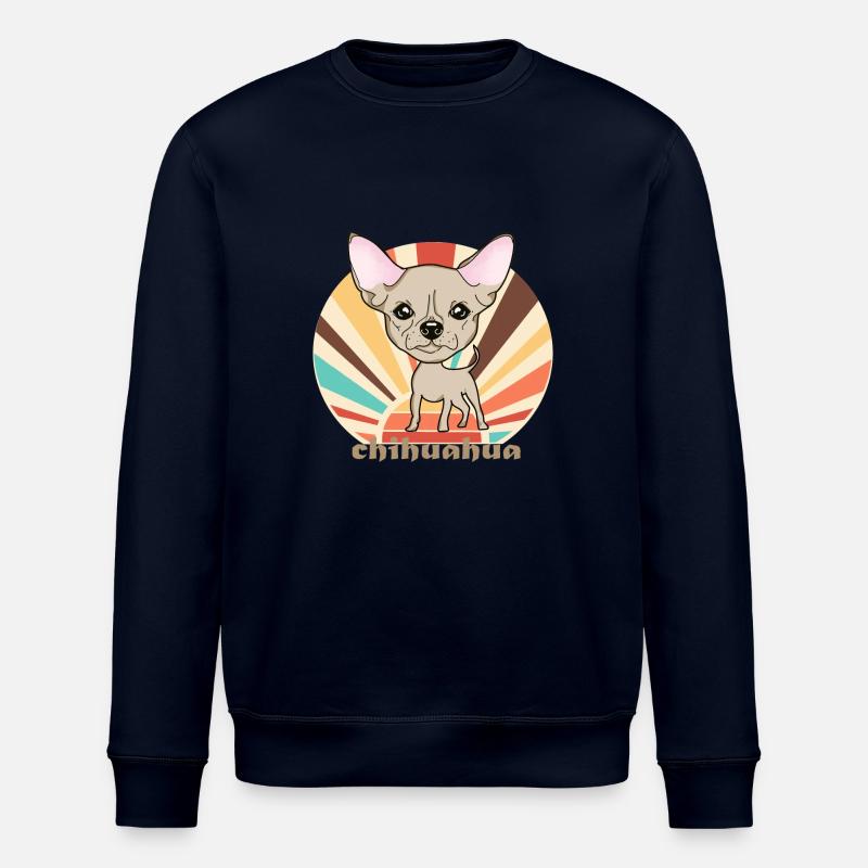 Chihuahua - Stanley/Stella Unisex Bio-Sweatshirt ROLLER - Navy