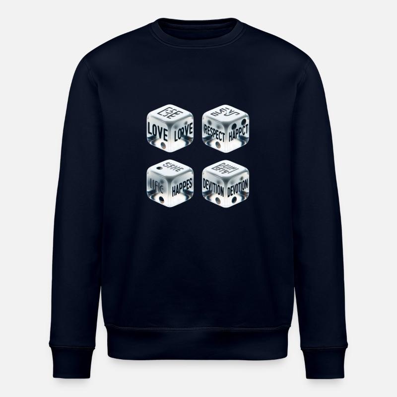 Lebenswürfel - Stanley/Stella Unisex Bio-Sweatshirt ROLLER - Navy