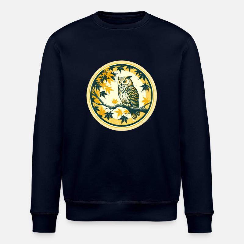 Art de la chouette - Sweat bio ROLLER Stanley/Stella Unisexe - marine