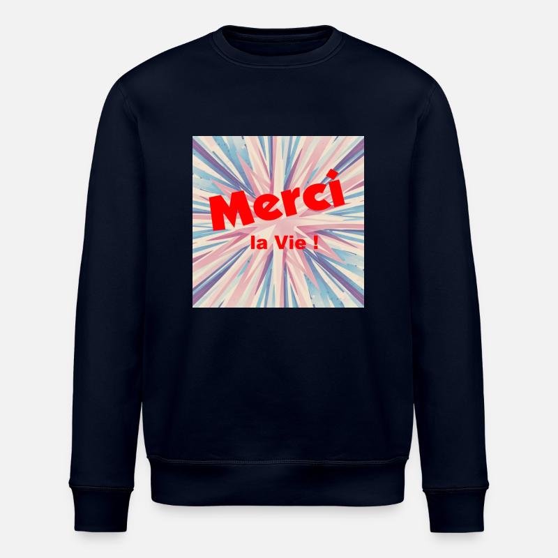 Danke Leben! - Stanley/Stella Unisex Bio-Sweatshirt ROLLER - Navy
