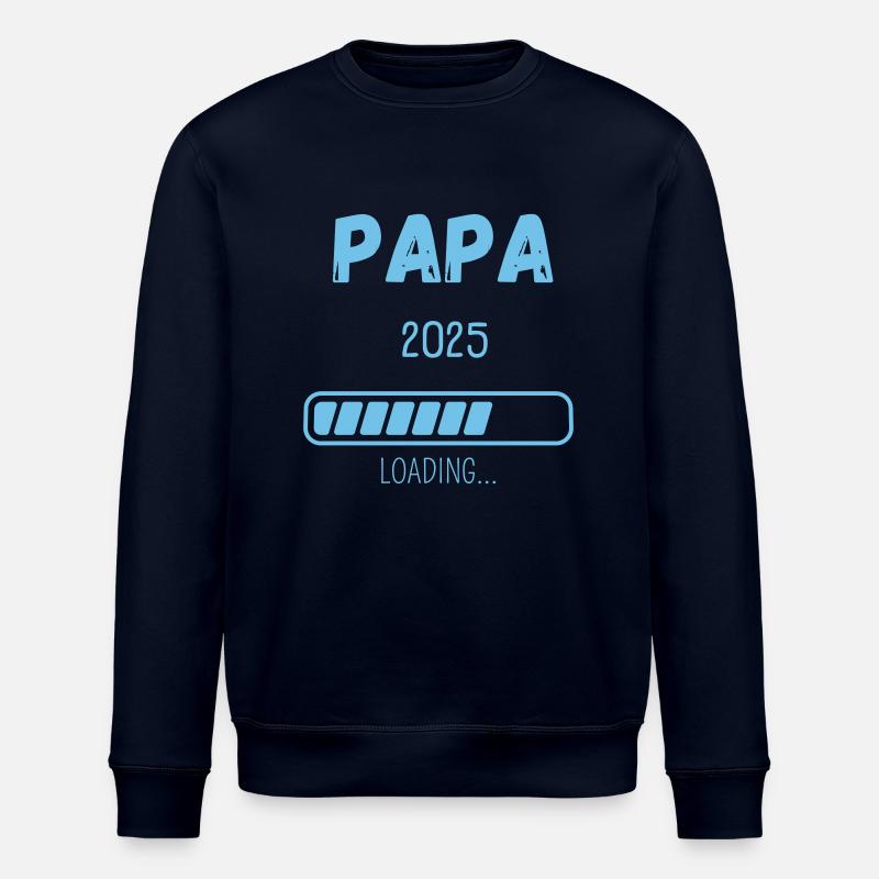 PAPA 2025 LOADING... - Stanley/Stella Unisex Bio-Sweatshirt ROLLER - Navy