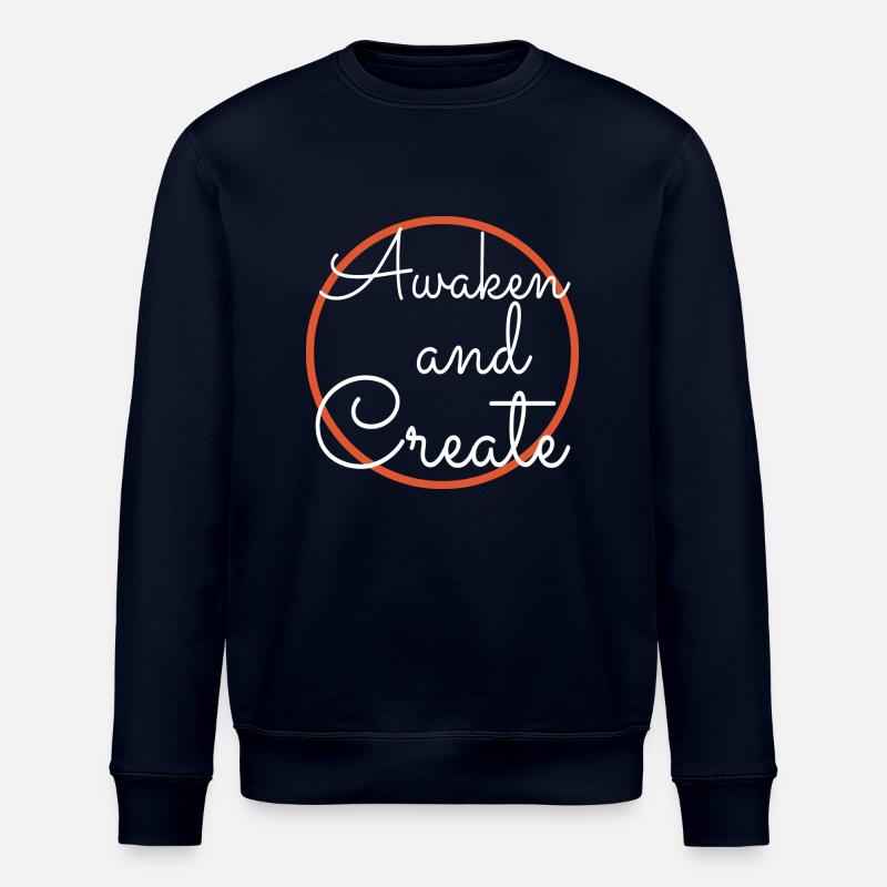 idée cadeau idée cadeau dictons - Sweat bio ROLLER Stanley/Stella Unisexe - marine