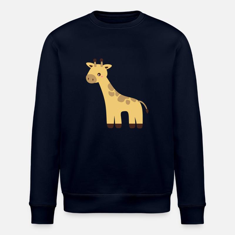 Giraffe - Stanley/Stella Unisex Bio-Sweatshirt ROLLER - Navy