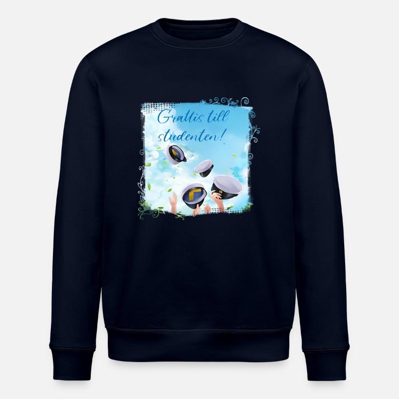 Abschlussfeier 2024 Abiturfeier - Stanley/Stella Unisex Bio-Sweatshirt ROLLER - Navy
