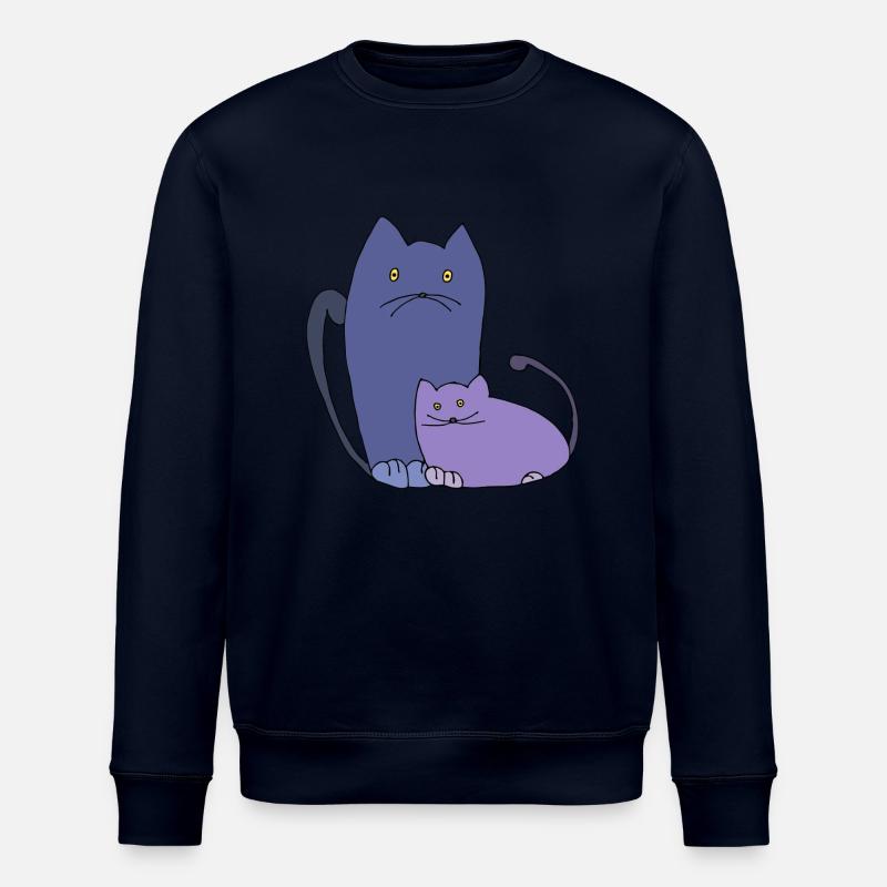 Chats - Sweat bio ROLLER Stanley/Stella Unisexe - marine