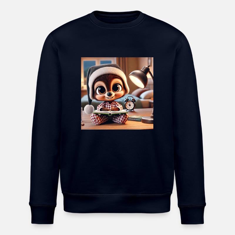 Dormir avec son doudou - Sweat bio ROLLER Stanley/Stella Unisexe - marine