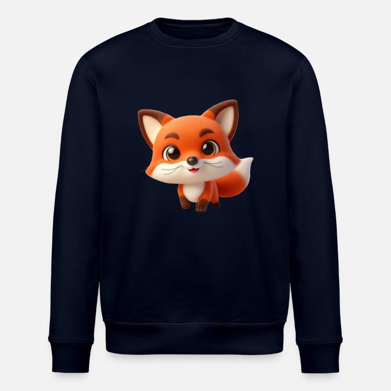 Fuchs 3 - Stanley/Stella Unisex Bio-Sweatshirt ROLLER - Navy