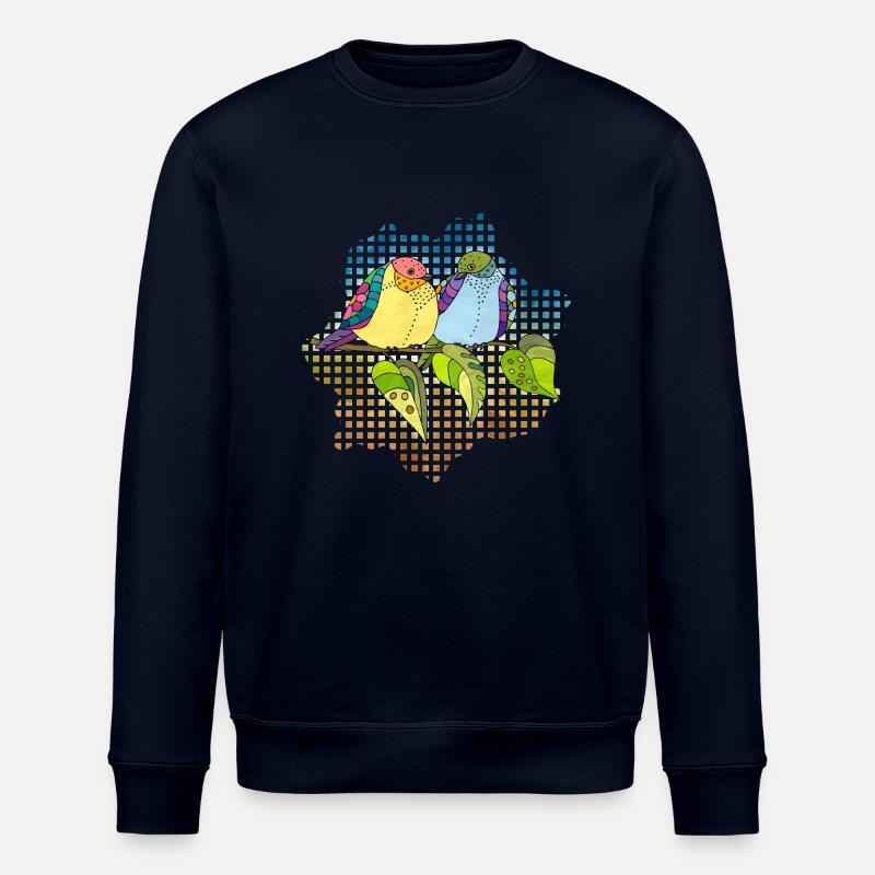 Bunte Vögel - Stanley/Stella Unisex Bio-Sweatshirt ROLLER - Navy