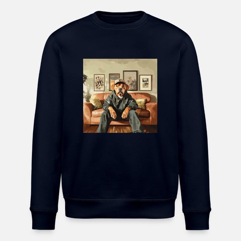 Dog Dre - Stanley/Stella Unisex Bio-Sweatshirt ROLLER - Navy