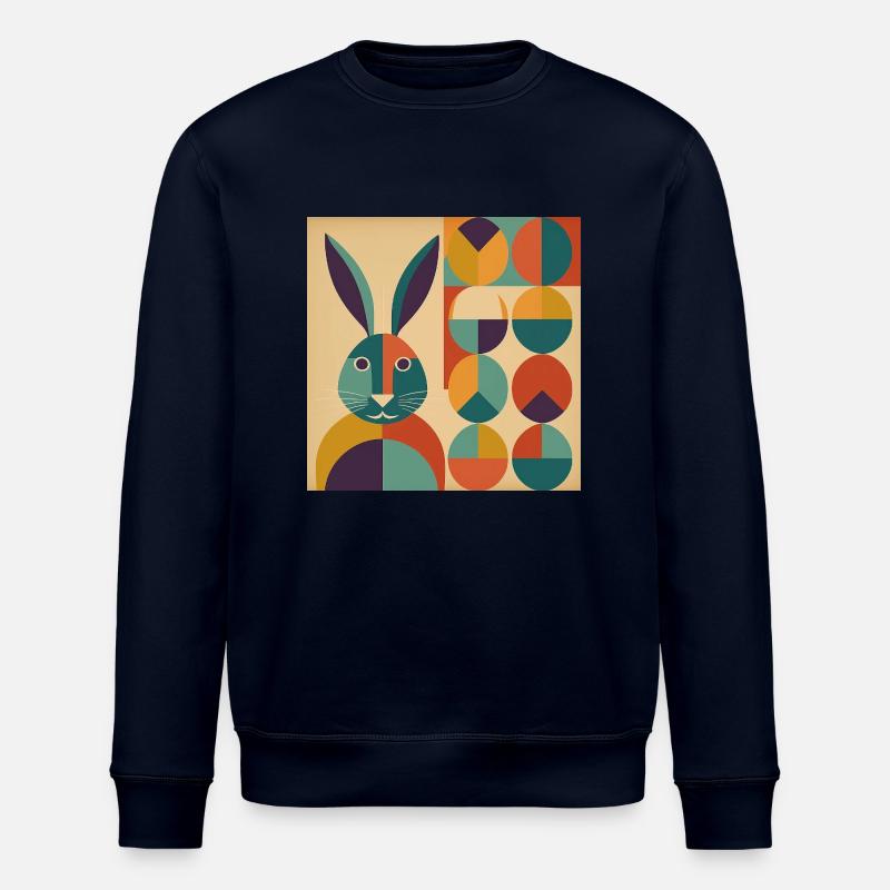 Osterhase No.08 - Stanley/Stella Unisex Bio-Sweatshirt ROLLER - Navy