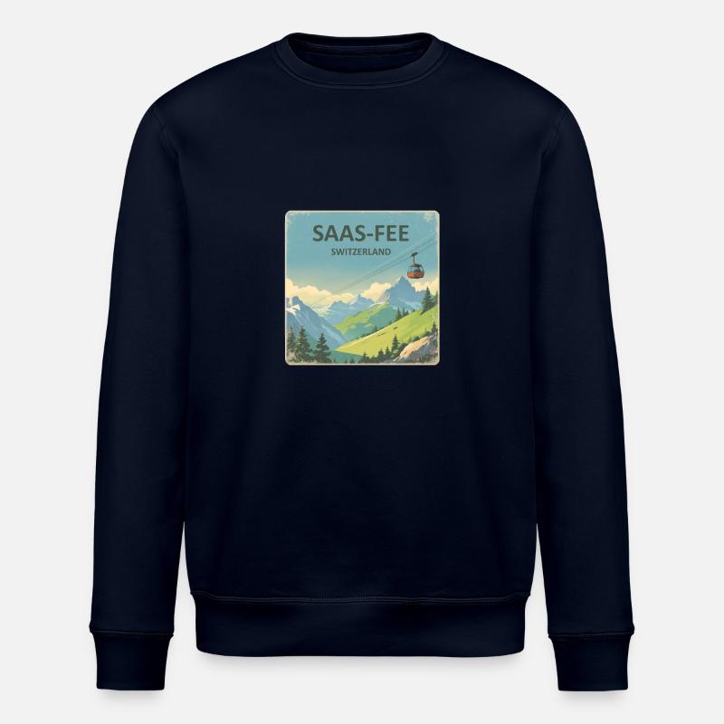 saas-fee - Stanley/Stella Unisex Bio-Sweatshirt ROLLER - Navy