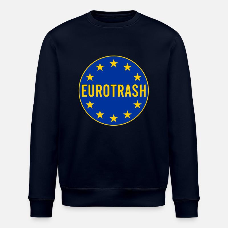 Eurotrash - Stanley/Stella Unisex Bio-Sweatshirt ROLLER - Navy