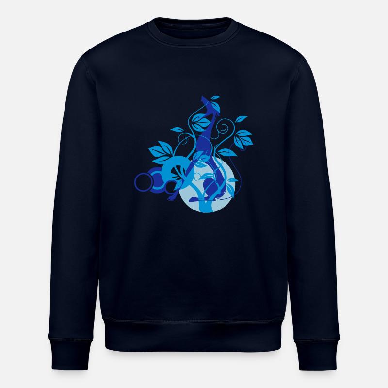springtime - Stanley/Stella ROLLER Unisex Organic Sweatshirt - navy