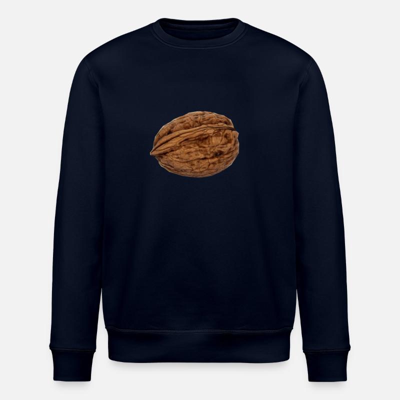walnut - Stanley/Stella ROLLER Unisex Organic Sweatshirt - navy
