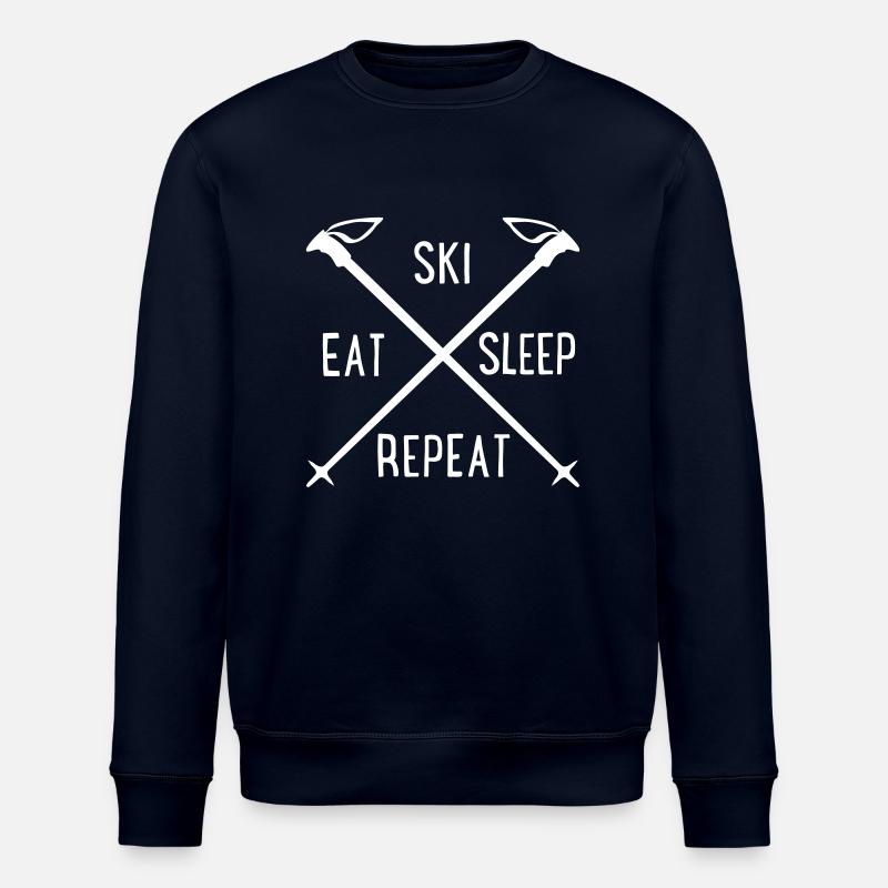 Ski - Stanley/Stella Unisex Bio-Sweatshirt ROLLER - Navy