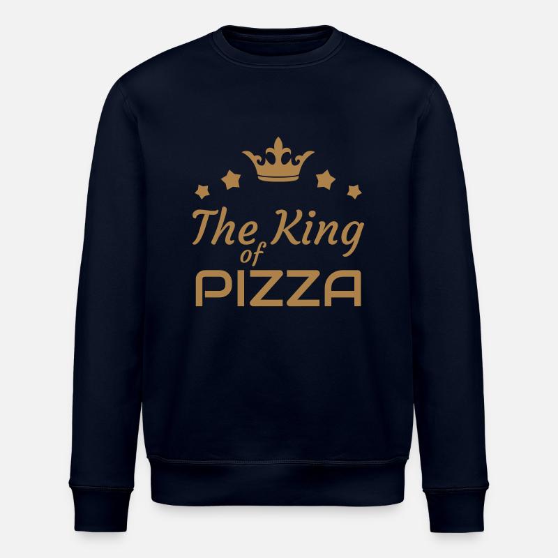 Pizza / pizzaiolo / Italien / Burger - Stanley/Stella Unisex Bio-Sweatshirt ROLLER - Navy