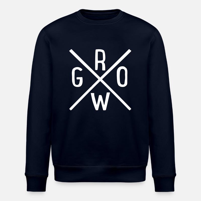 grow - Stanley/Stella Unisex Bio-Sweatshirt ROLLER - Navy
