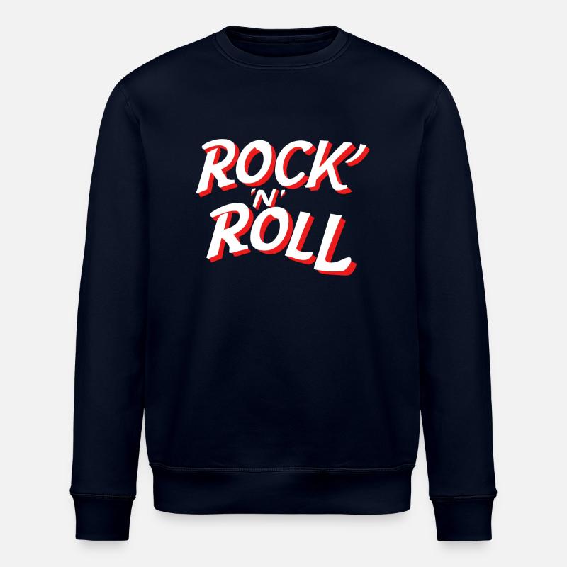 Rock 'n' roll - Sweat bio ROLLER Stanley/Stella Unisexe - marine