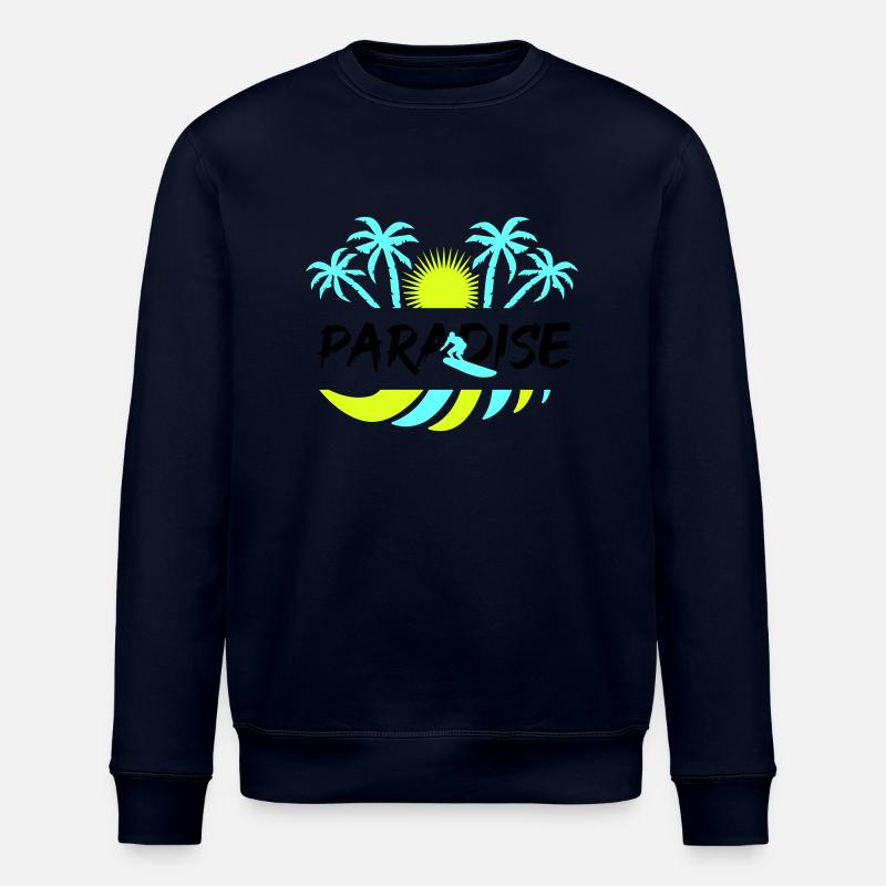 Paradis du surf - Sweat bio ROLLER Stanley/Stella Unisexe - marine