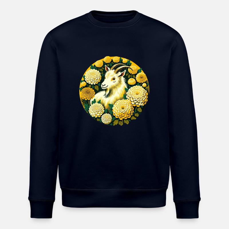Süße Ziege - Stanley/Stella Unisex Bio-Sweatshirt ROLLER - Navy