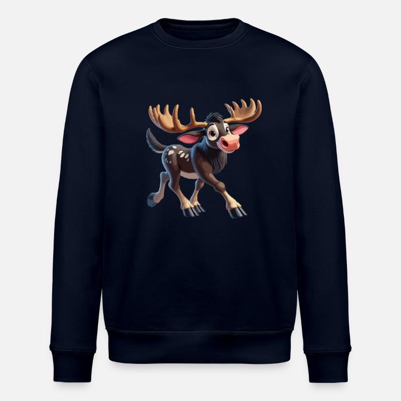 Orignal joyeux - Sweat bio ROLLER Stanley/Stella Unisexe - marine