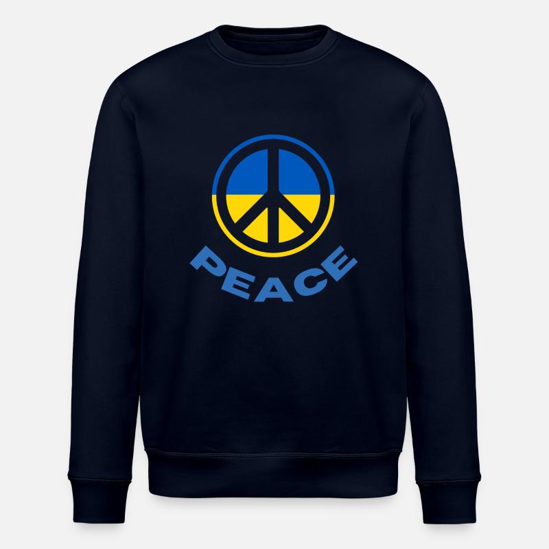 PAIX DE L’UKR - Sweat bio ROLLER Stanley/Stella Unisexe - marine