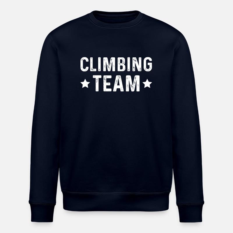 Climbing Team - Stanley/Stella Unisex Bio-Sweatshirt ROLLER - Navy