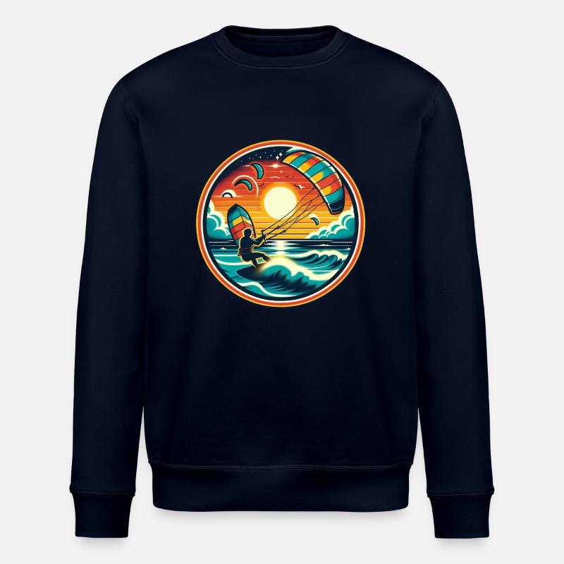 Kitesurf - Sweat bio ROLLER Stanley/Stella Unisexe - marine
